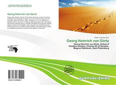 Portada del libro de Georg Heinrich von Görtz