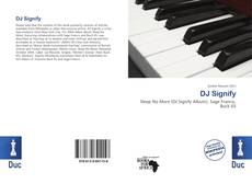 DJ Signify kitap kapağı