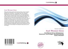 Copertina di Axel Wenner-Gren