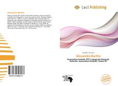 Borítókép a  Alexandre Barthe - hoz