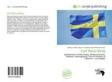 Bookcover of Carl Oscar Borg