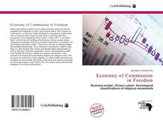 Bookcover of Economy of Communion in Freedom