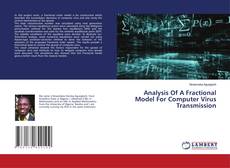 Buchcover von Analysis Of A Fractional Model For Computer Virus Transmission