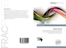 Couverture de Boaz Evron