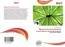 Myoporum Acuminatum kitap kapağı