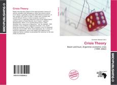 Crisis Theory kitap kapağı