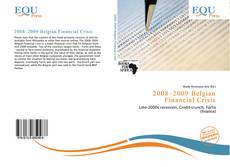 2008–2009 Belgian Financial Crisis的封面