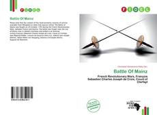 Copertina di Battle Of Mainz