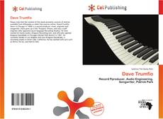Dave Trumfio的封面