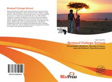 Brebeuf College School的封面