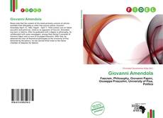 Copertina di Giovanni Amendola
