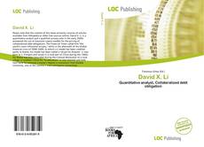 Buchcover von David X. Li