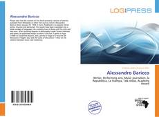 Copertina di Alessandro Baricco