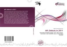 Capa do livro de AFL Debuts in 2011 