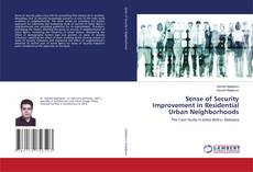 Copertina di Sense of Security Improvement in Residential Urban Neighborhoods