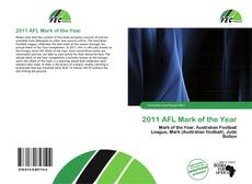 Borítókép a  2011 AFL Mark of the Year - hoz