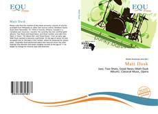 Borítókép a  Matt Dusk - hoz