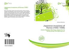 Copertina di Japanese invasions of Korea (1592–1598)