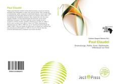 Portada del libro de Paul Claudel