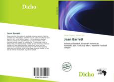 Copertina di Jean Barrett