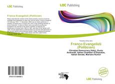 Bookcover of Franco Evangelisti (Politician)
