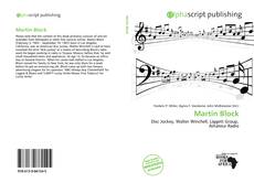 Bookcover of Martin Block