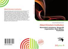 Copertina di Albert Einstein Institution