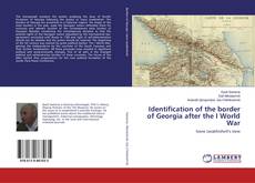 Bookcover of Identification of the border of Georgia after the I World War