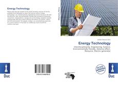 Bookcover of Energy Technology