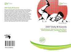 2007 Dally M Awards kitap kapağı
