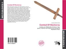 Buchcover von Combat Of Stockerau