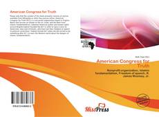 Portada del libro de American Congress for Truth