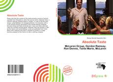 Copertina di Absolute Taste