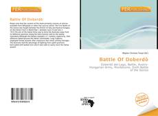 Bookcover of Battle Of Doberdò