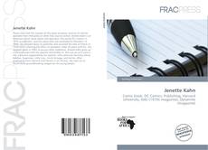 Jenette Kahn kitap kapağı