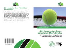 Borítókép a  2011 Australian Open – Wheelchair Men's Singles - hoz