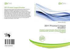 2011 Premier League Snooker kitap kapağı