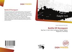 Bookcover of Battle Of Koregaon