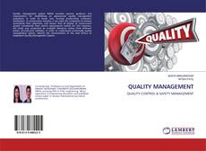 Bookcover of QUALITY MANAGEMENT