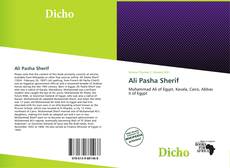 Capa do livro de Ali Pasha Sherif 