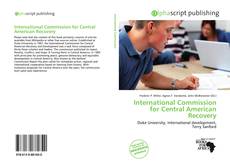 Capa do livro de International Commission for Central American Recovery 