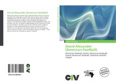 Portada del libro de David Alexander (American Football)