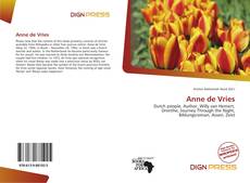 Couverture de Anne de Vries