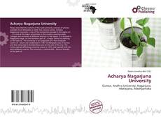 Copertina di Acharya Nagarjuna University