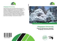 Buchcover von Alagappa University