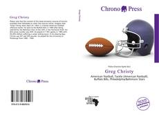 Buchcover von Greg Christy