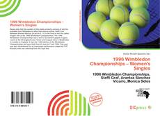 1996 Wimbledon Championships – Women's Singles的封面