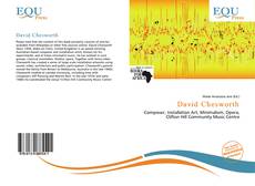 Copertina di David Chesworth