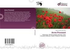 Copertina di Anne Provoost