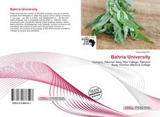 Copertina di Bahria University